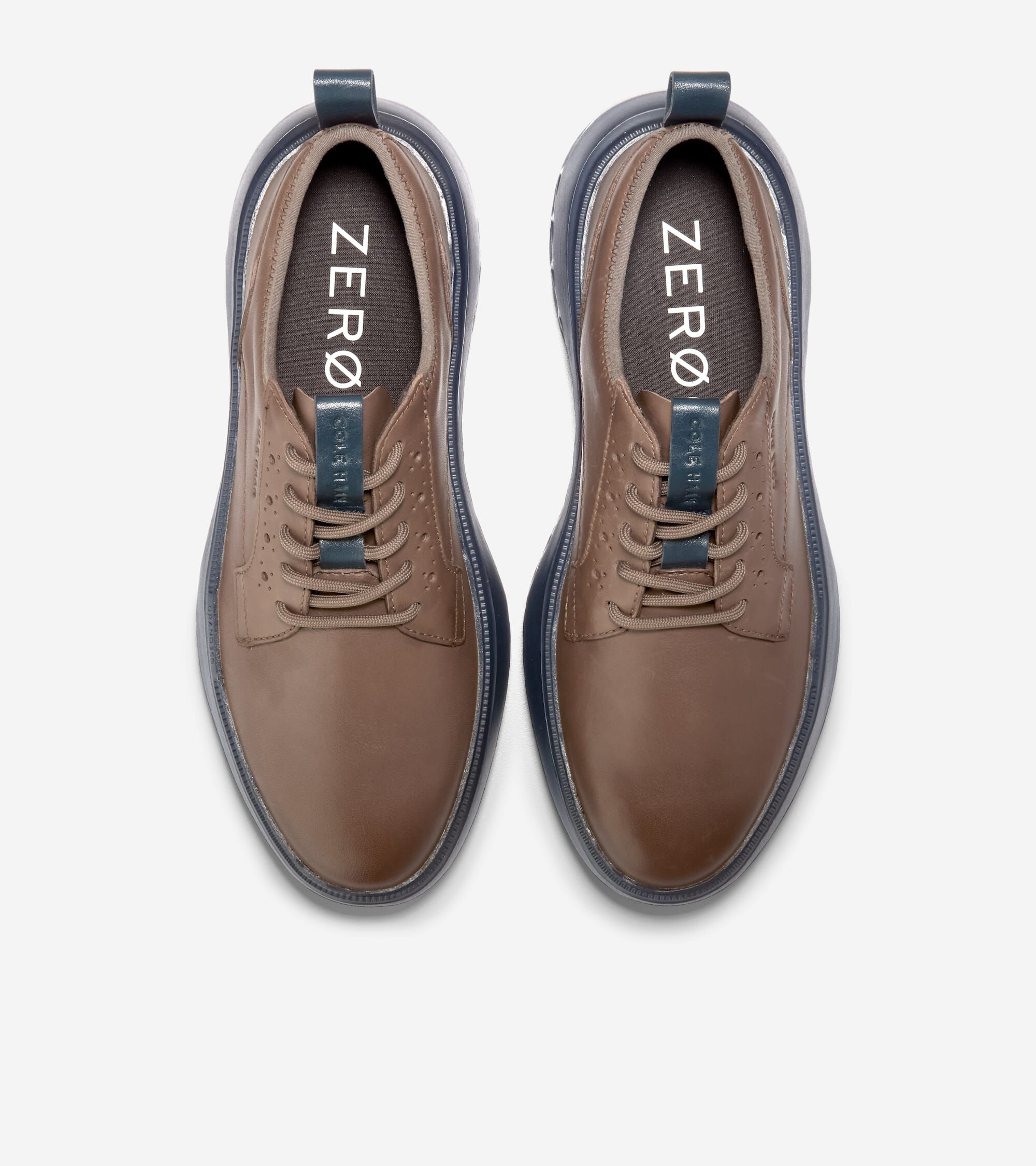Men's ZERØGRAND WFA Plain Toe Oxfords in Brown | Cole Haan